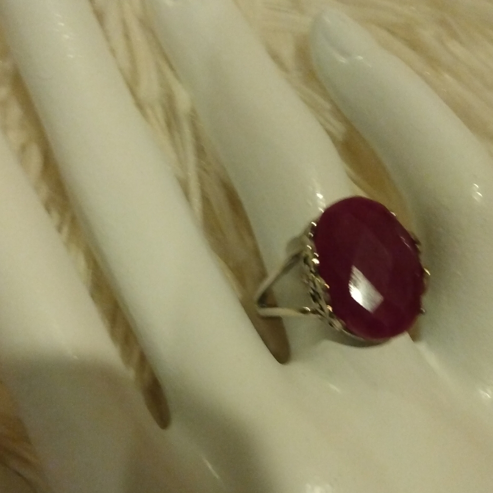 Solid .925 Raw Ruby!! - image 1